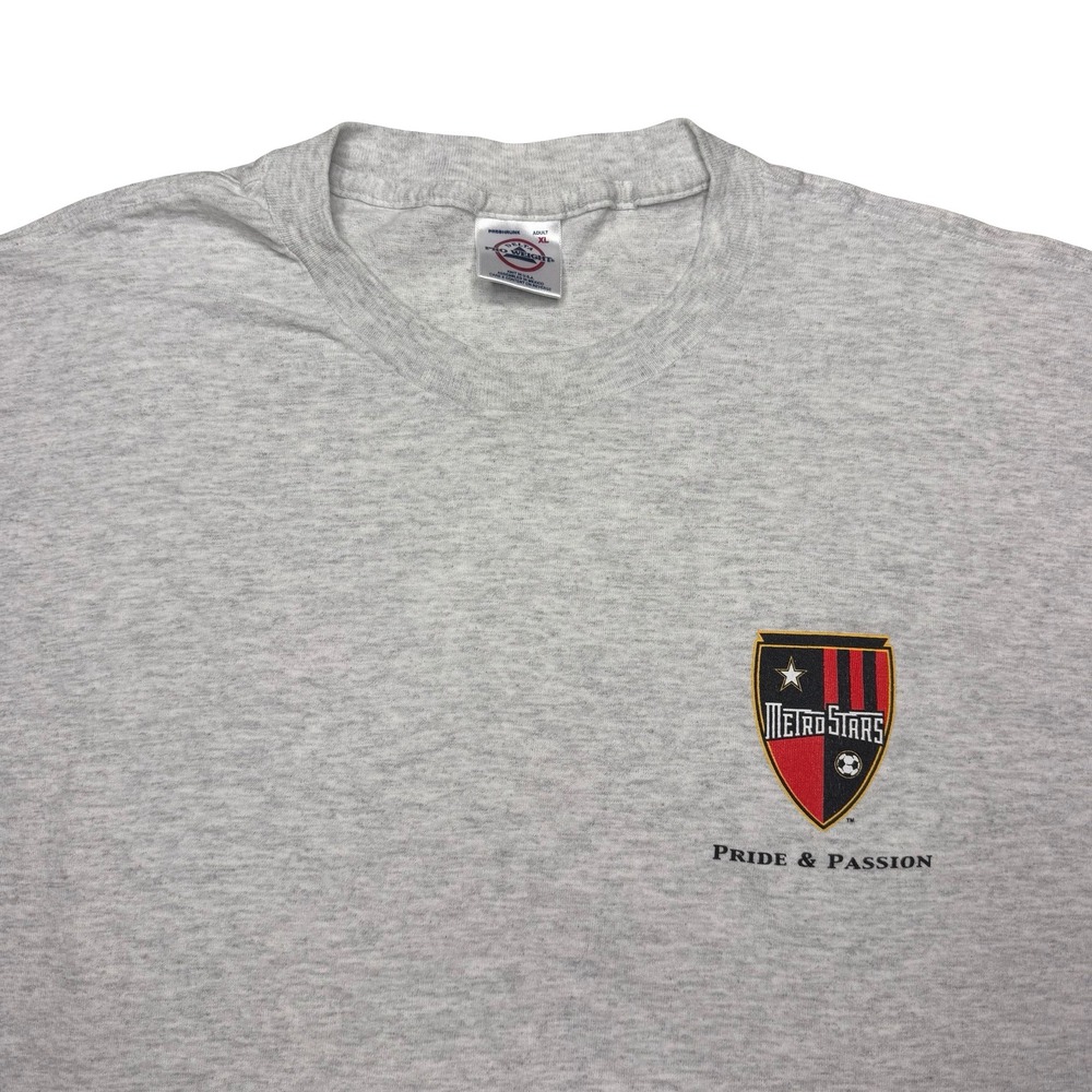 Vintage 90s Metro Stars soccer shirt